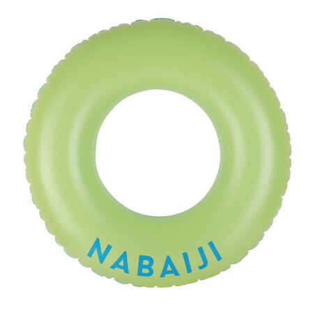 Swim ring besar 92 cm kuning biru ukuran besar dengan klep pompa cepat