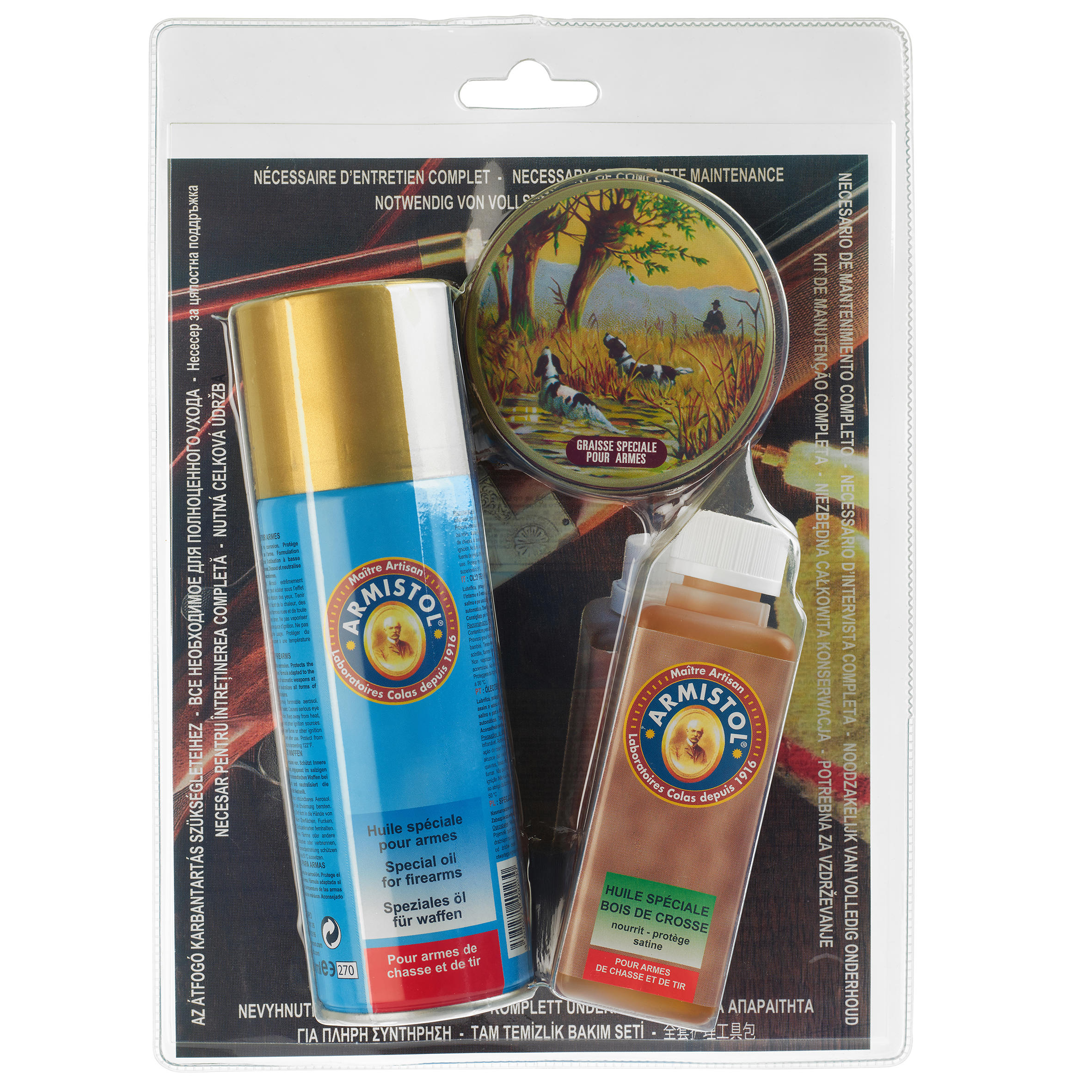 Kit completo pulizia arma ARMISTOL 2/2