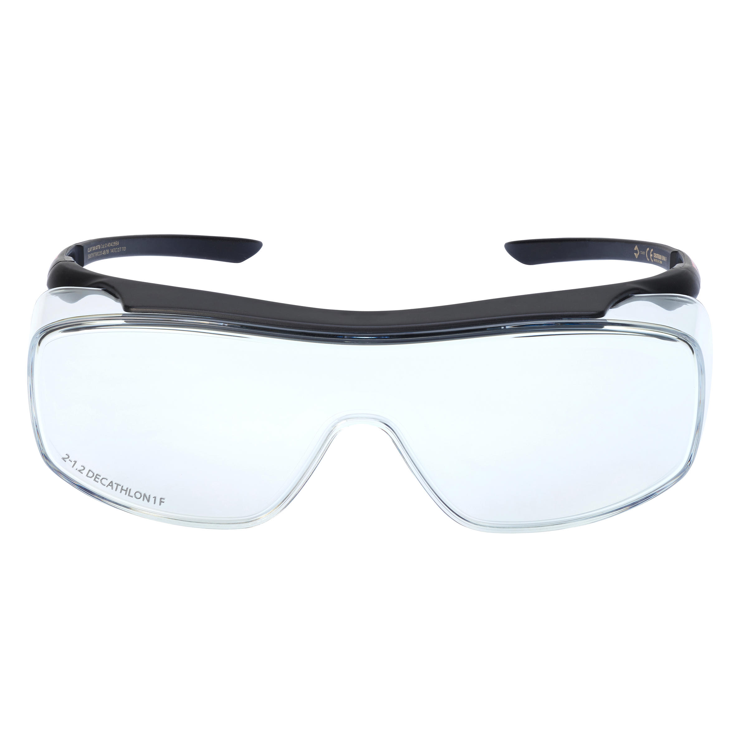 CLAY PIGEON PROTECTIVE FITOVER GLASSES 100 OTG, PLAIN STRONG LENSES, CATEGORY 0 1/3
