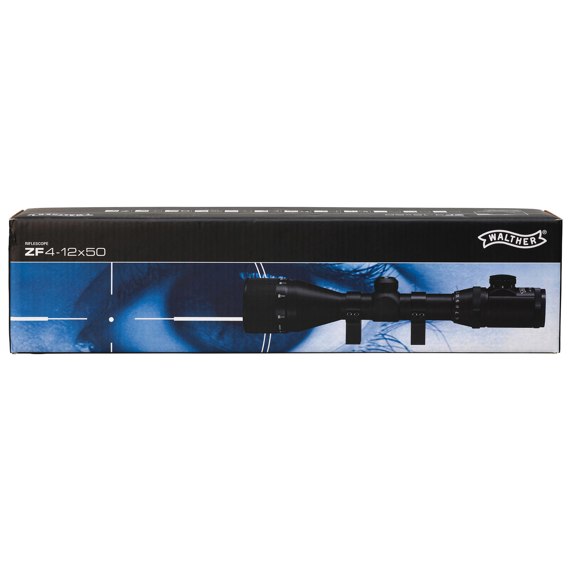 Visor Tiro Deportivo Walther ZF4-12X50 CI Negro 7/7