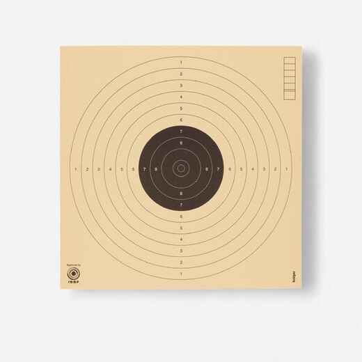 
      100 compressed air pistol 10 metre targets 17 x 17 cm
  