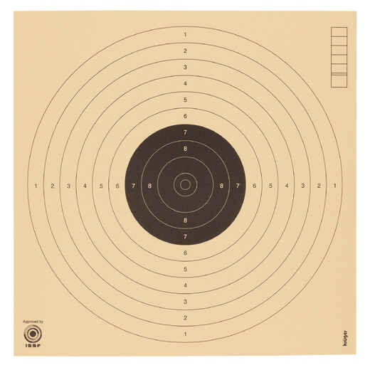 
      Pneimatiskās pistoles 10 m mērķis “100”17 x 17 cm
  
