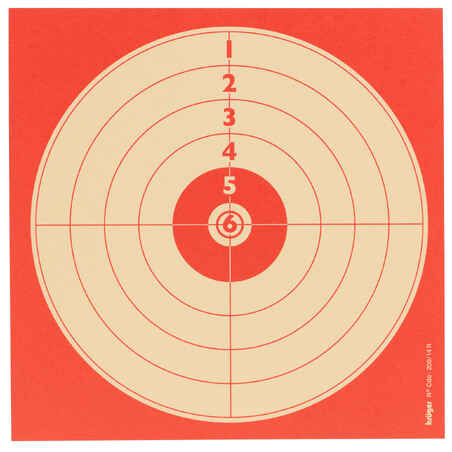 14 cm Recreational Air Rifle Shooting Target x 100