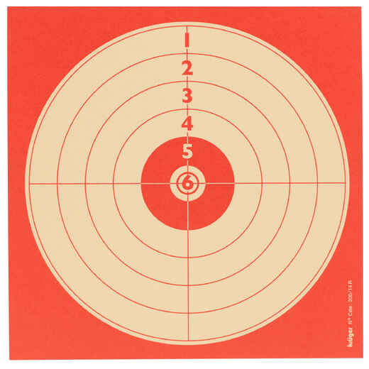 
      Zielscheiben für Luftdruckwaffen, 100 Stück14 × 14 cm 
  