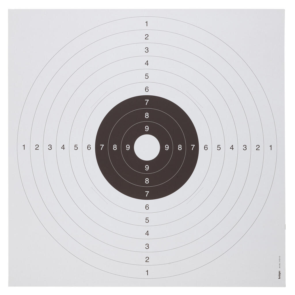 МИШЕНИ C50, РАЗМЕР 55 X 52 СМ, 20 БР., БЕЖОВИ