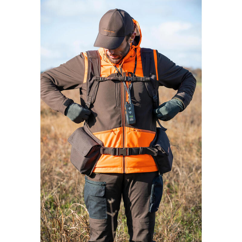 Stevig jachtgilet voor heren 900 bruin