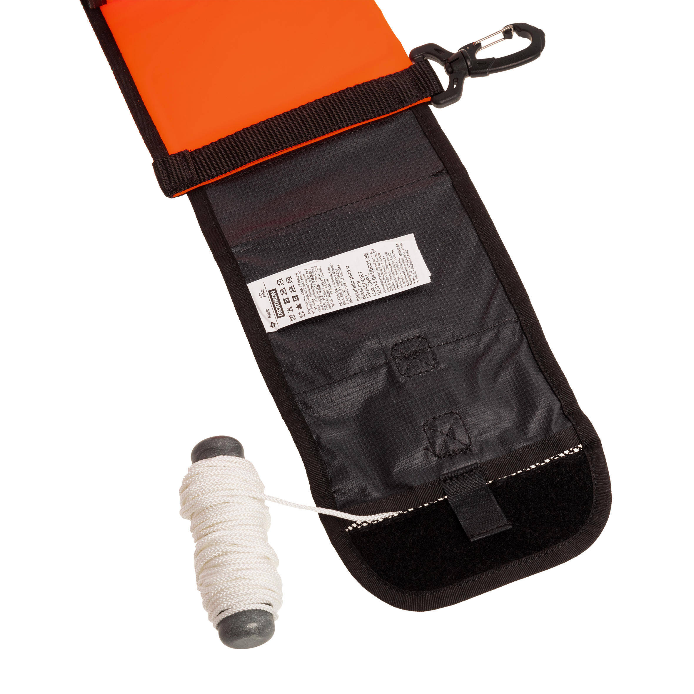 Scuba Diving Surface Marker Buoy Orange -  4