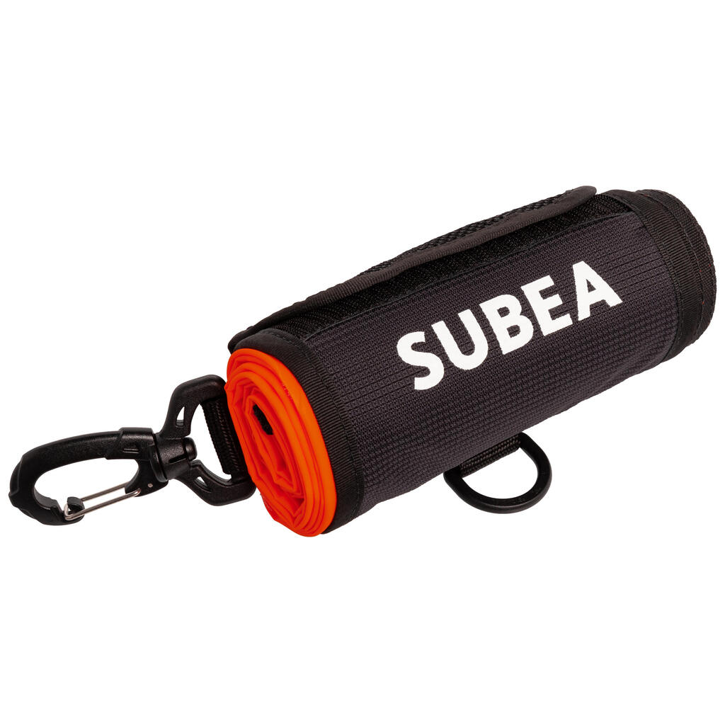 SCD diving surface marker buoy with 140-gram weight - Orange