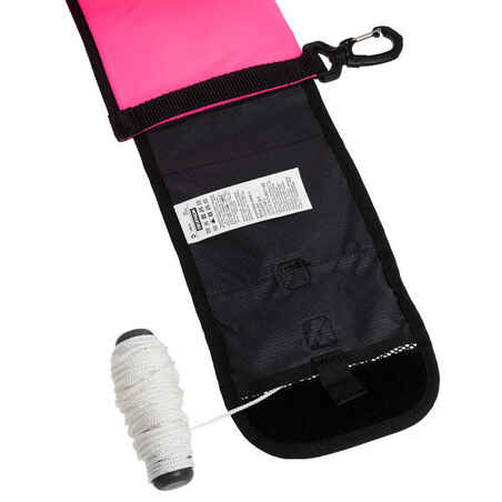 SCD diving surface marker buoy with 140-gram weight - Pink