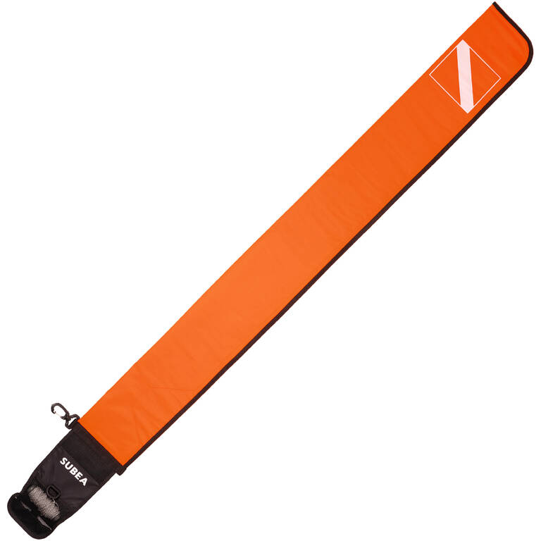 SCD diving surface marker buoy with 140-gram weight - Orange