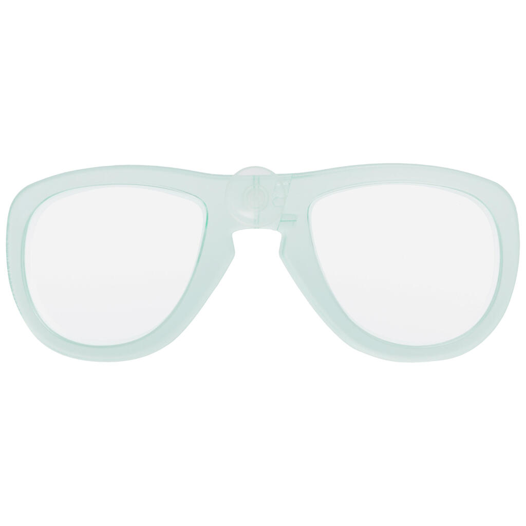 Left corrective lens for the short-sighted for Easybreath masks mint G