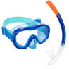 Adult’s diving snorkelling Mask and Snorkel kit SNK 520 - Blue