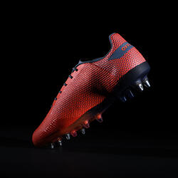 Botas de Rugby Offload Score R900 SG Adulto Naranja