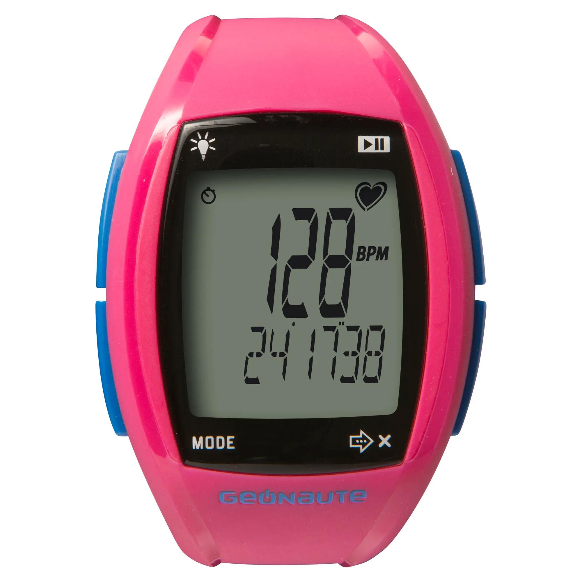 ONrhythm 310 HRM Watch and Coded Chest Strap - pink 5/11