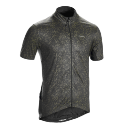 MAILLOT MANCHES COURTES VELO ROUTE TRIBAN RC500 TERRAZZO KAKI