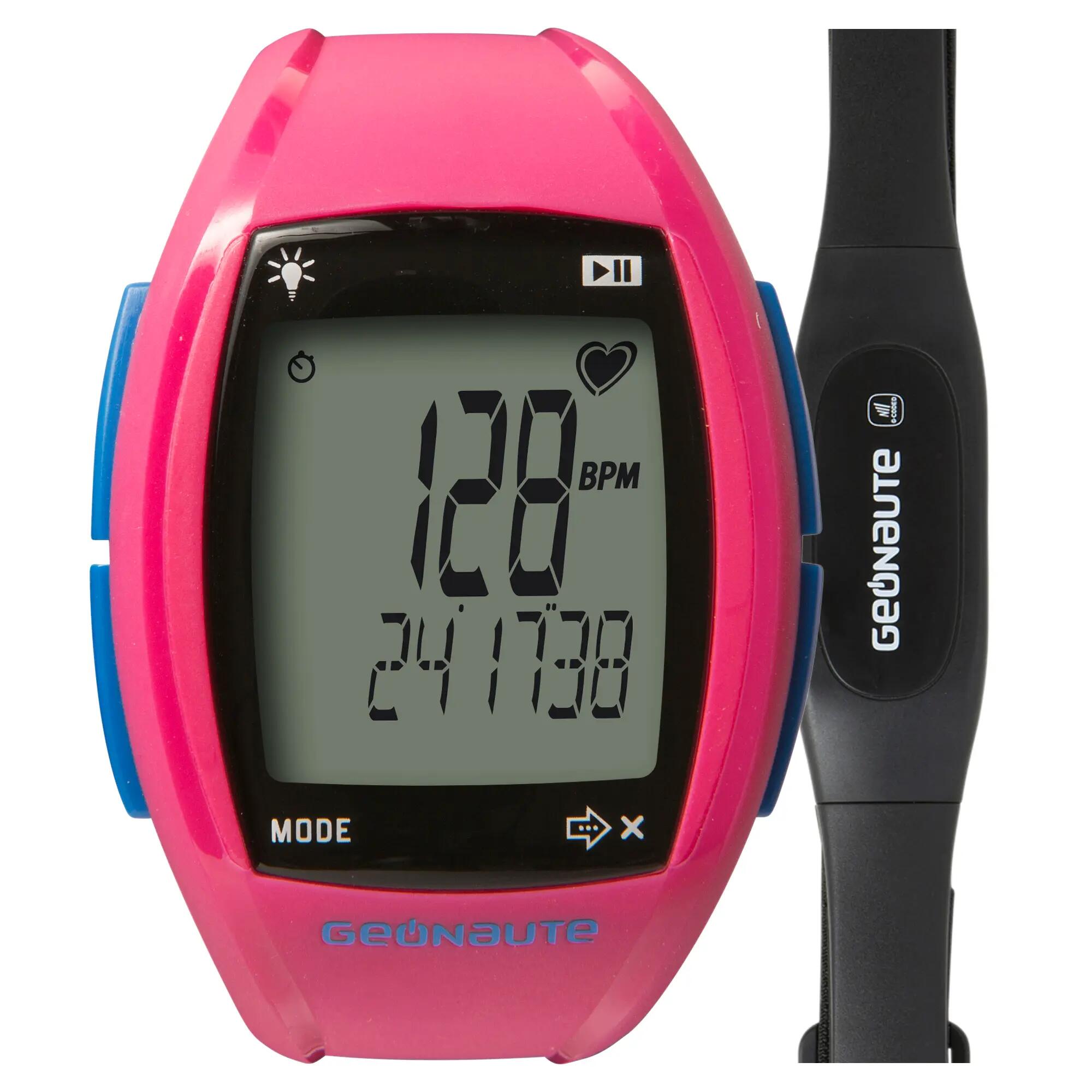 ONrhythm 310 HRM Watch and Coded Chest Strap - pink 2/11