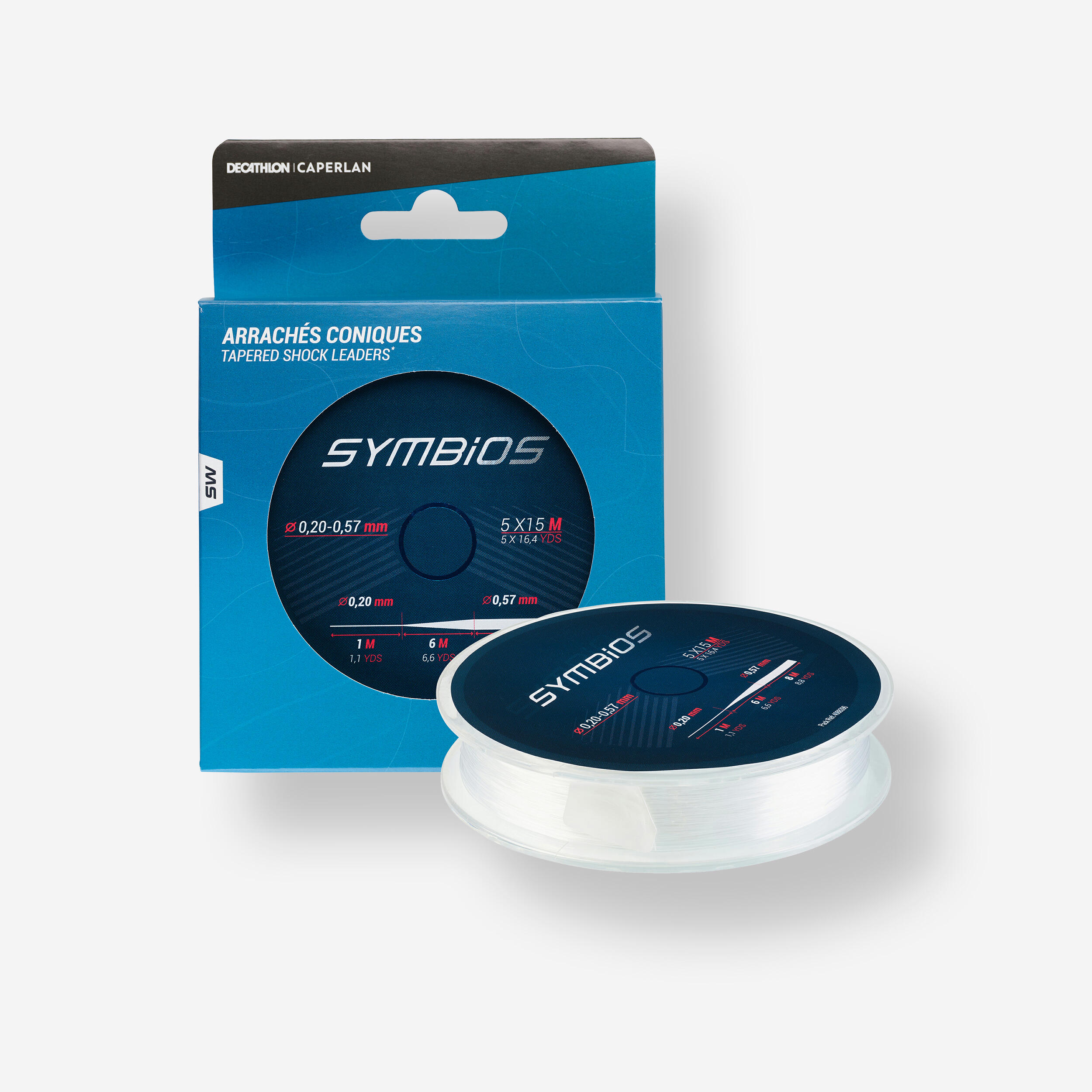 Decathlon | Shock leader 20/57 pesca surfcasting |  Caperlan