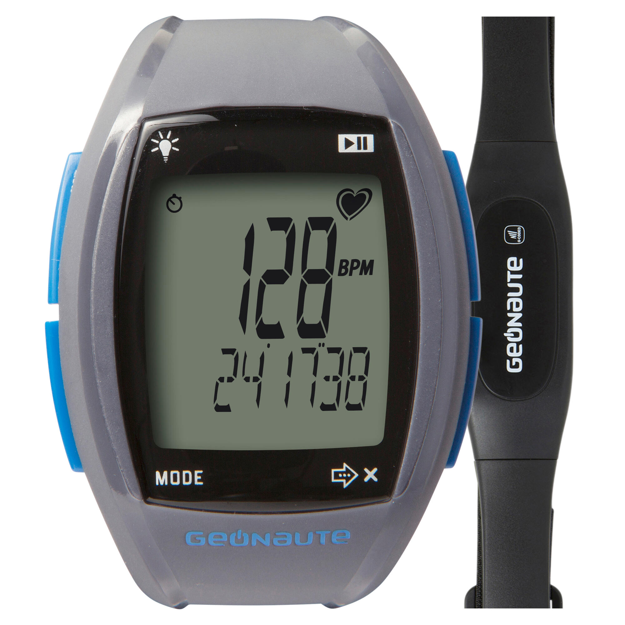 ONrhythm 310 HRM Watch and Coded Chest Strap - grey 2/11