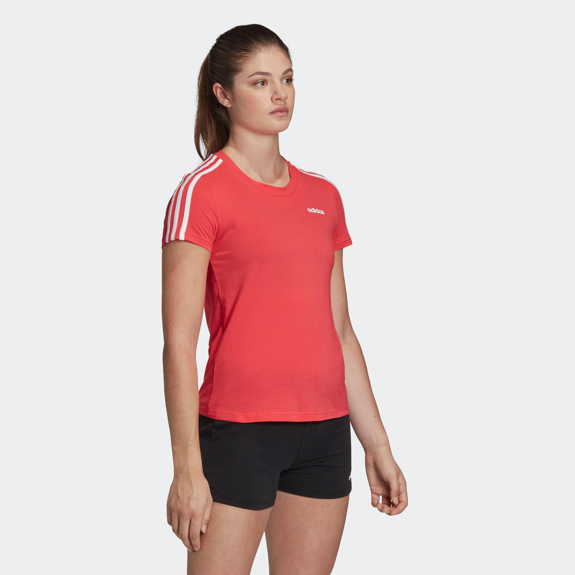 ADIDAS Dámske tričko na cvičenie ružové XL · záber 4