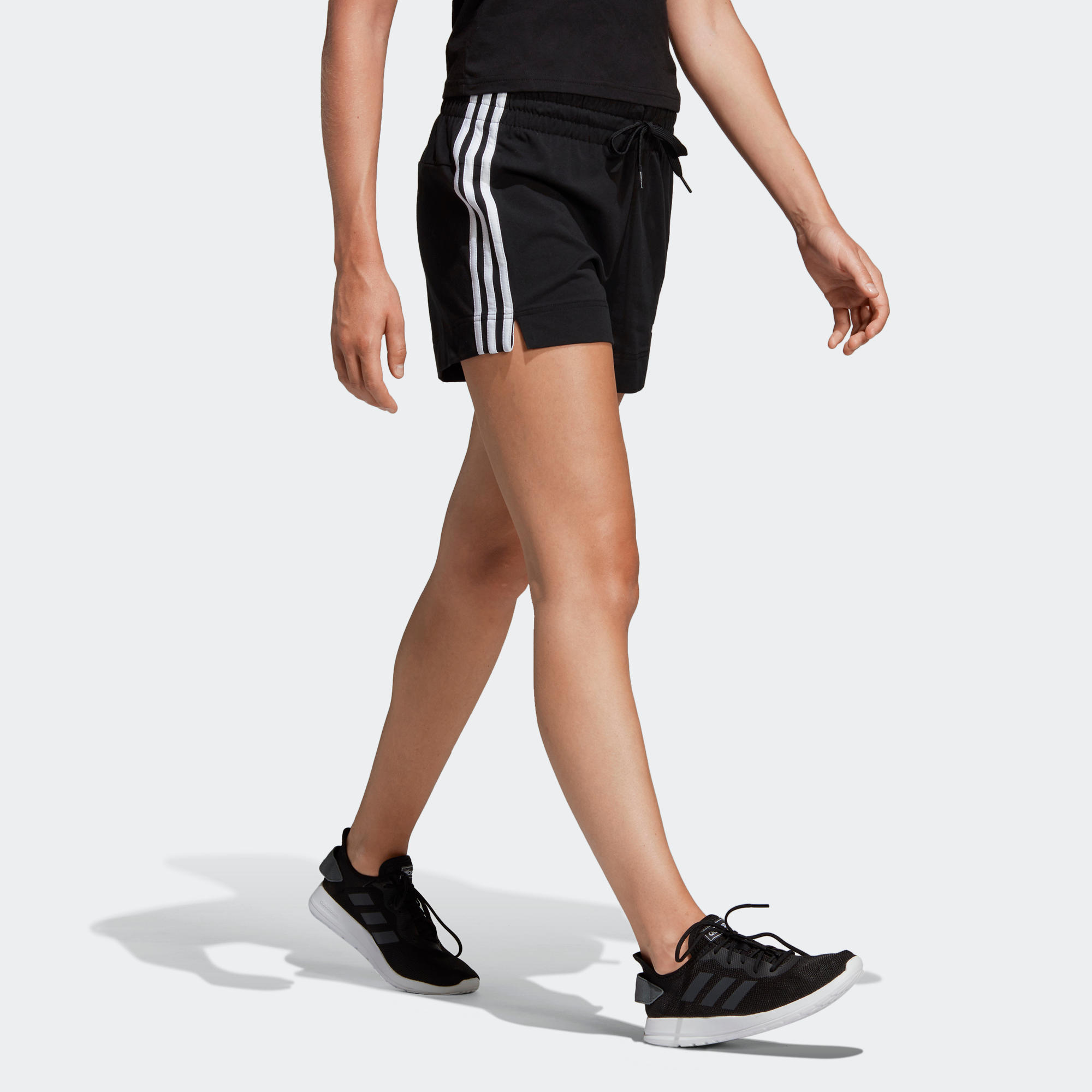 Short de sport Adidas Essentials noir femme Adidas | Decathlon