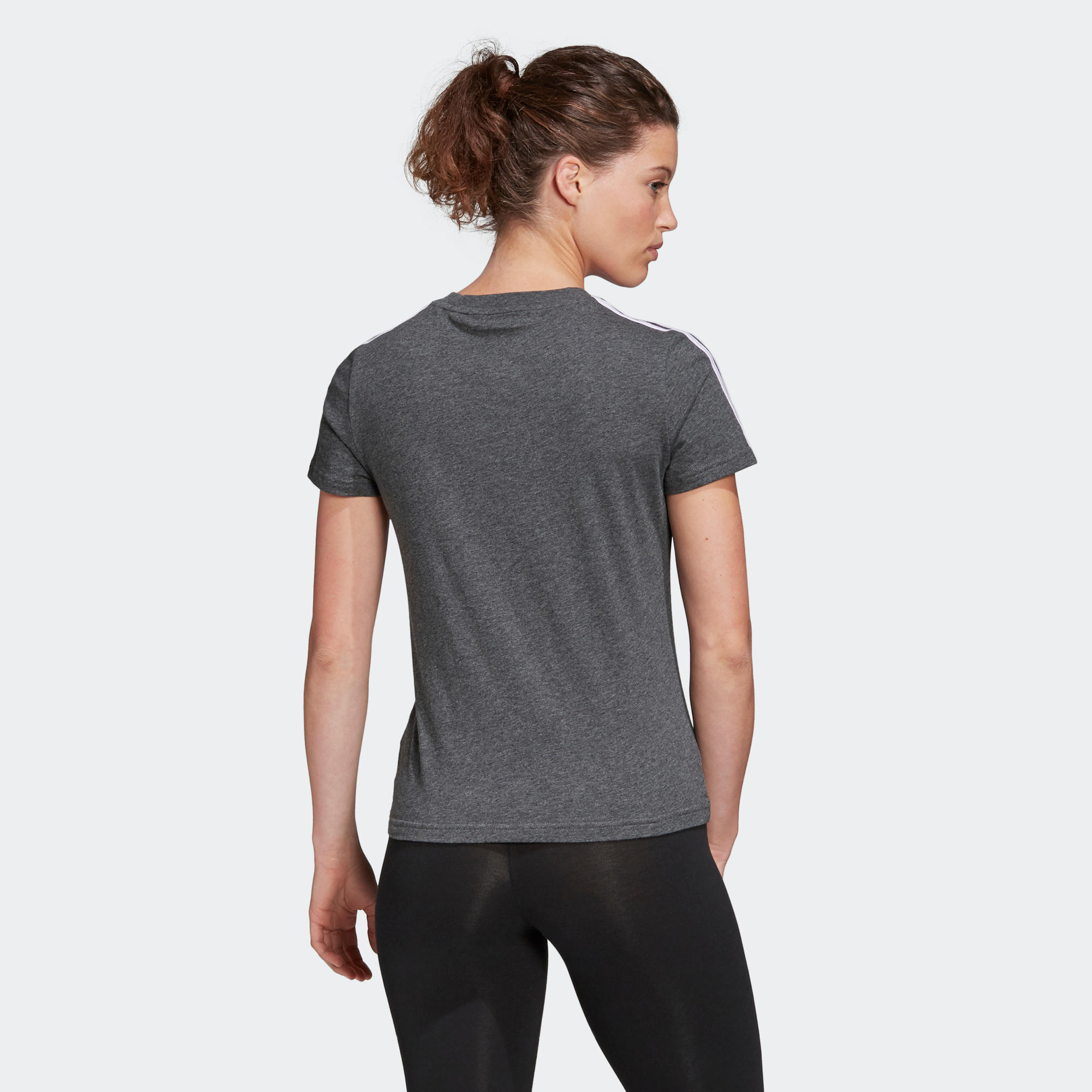 ADIDAS Dámske tričko na cvičenie sivé XL · záber 4