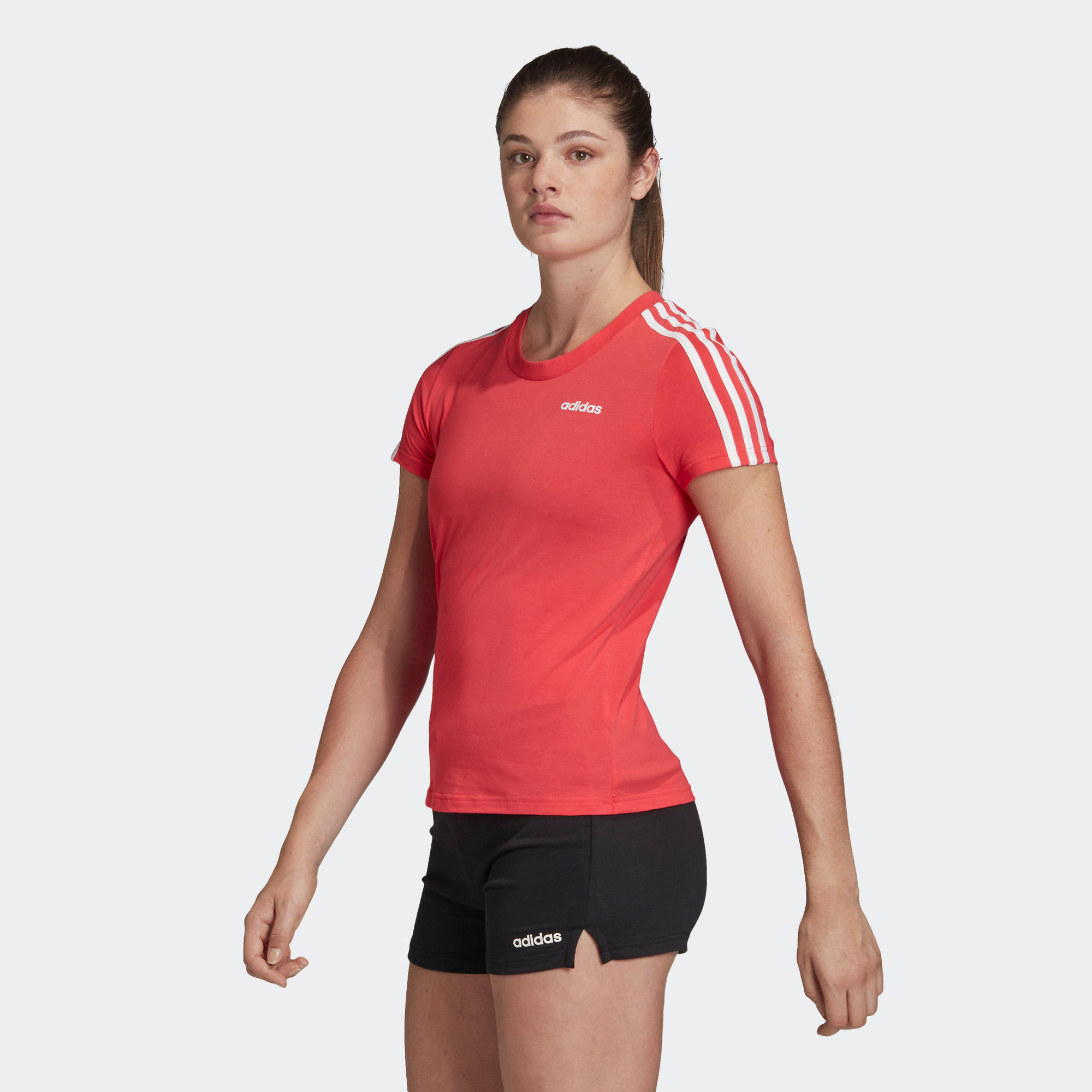 ADIDAS Dámske tričko na cvičenie ružové XL · záber 3