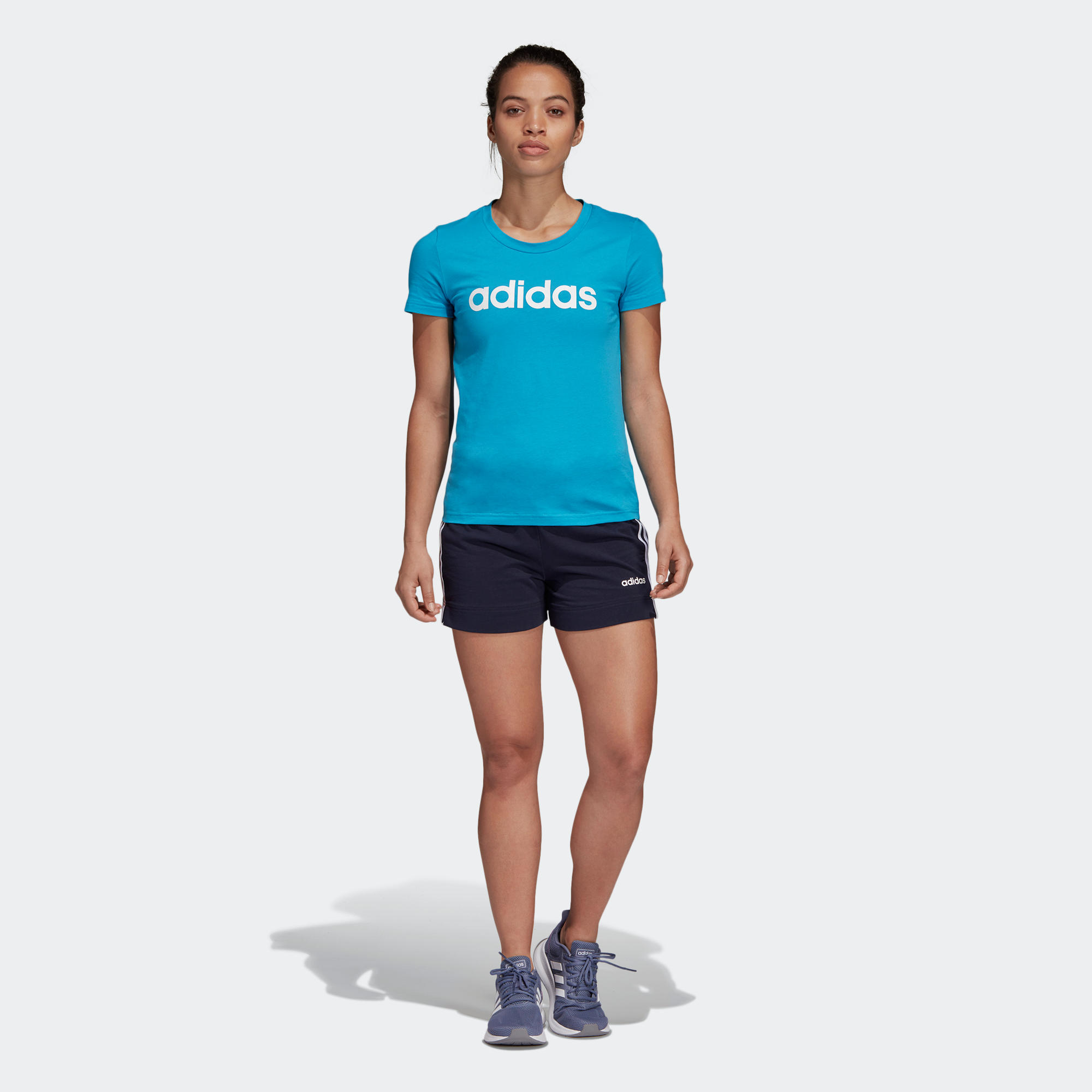 t shirt material shorts ladies