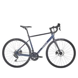 Racefiets / Wielrenfiets dames Triban RC520 Shimano 105 met schijfremmen  blauw | TRIBAN | Decathlon.nl