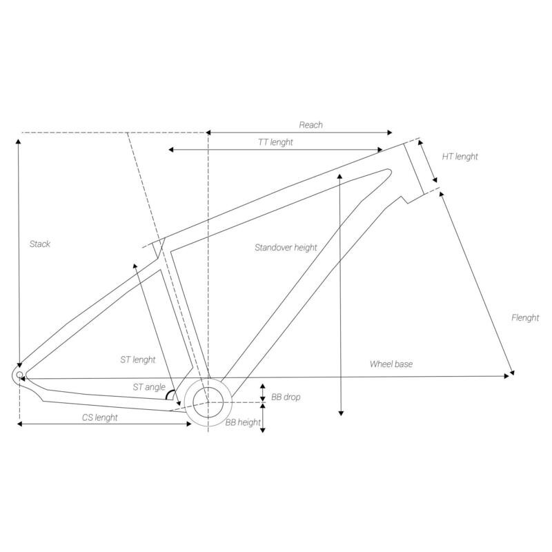 Bicicletă MTB ST530 27,5" Negru-Galben 