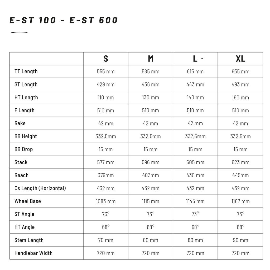 E-MTB E-ST100 Damen 27,5 Zoll weiss