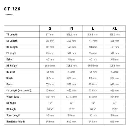 Turistinis kalnų dviratis „ST 120“, 27,5 col. ratai, pilkas, oranžinis