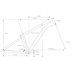 BICICLETĂ MTB DEPLASĂRI ST 120 GRI-PORTOCALIU 27,5"