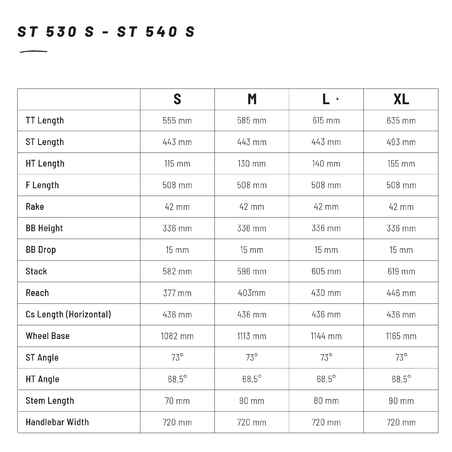 אופני הרים 27.5 אינץ' ST 530 - שחור/אדום