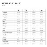 دراجة جبلية ST 530 مقاس 27.5 بوصة - أسود/أحمر