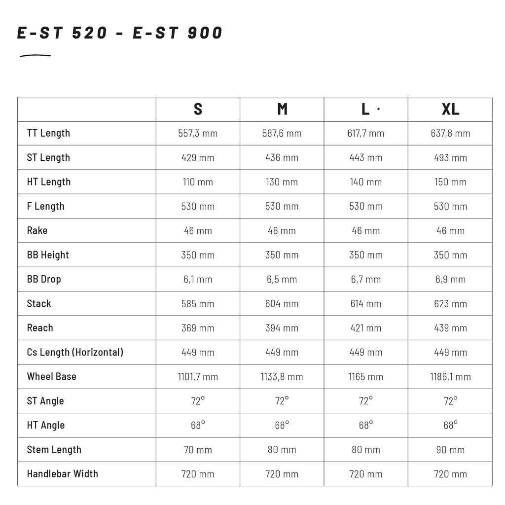 Sivo-žuti električni brdski bicikl ST 520 (27,5 inča)