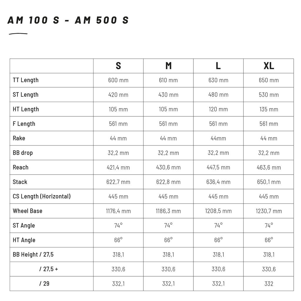 29 col. „All-mountain“ tipo kalnų dviratis „AM 100S“