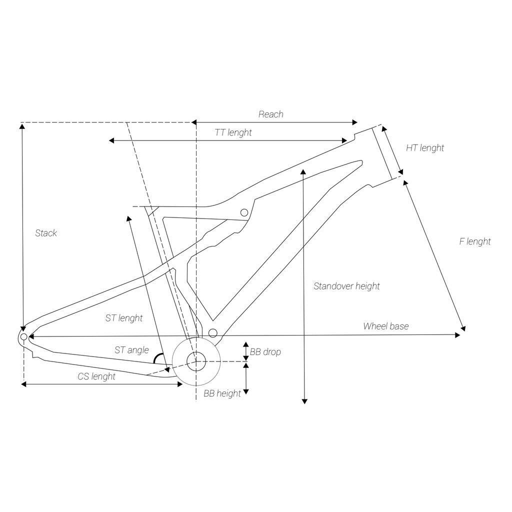 Frame 27.5 Rockrider ST 900S 