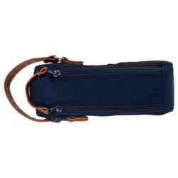 Semi-Rigid Bag for 3 Petanque Boules - Blue