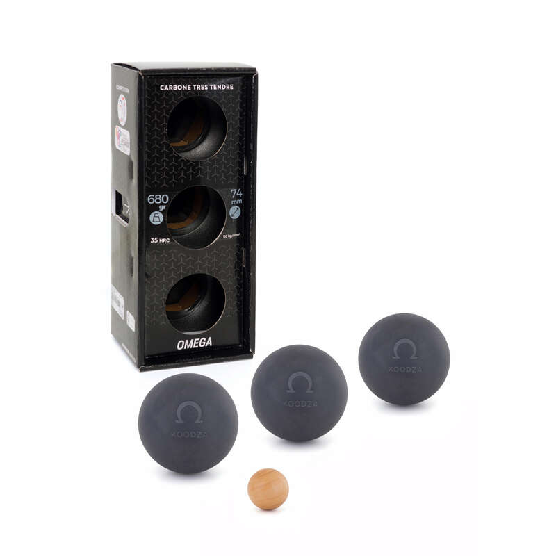 KOODZA 3 Very Soft Competition Petanque Boules | Decathlon