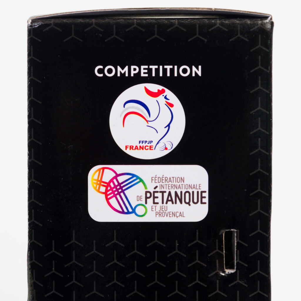 3 Semi-Soft Stainless Steel Competition Petanque Boules