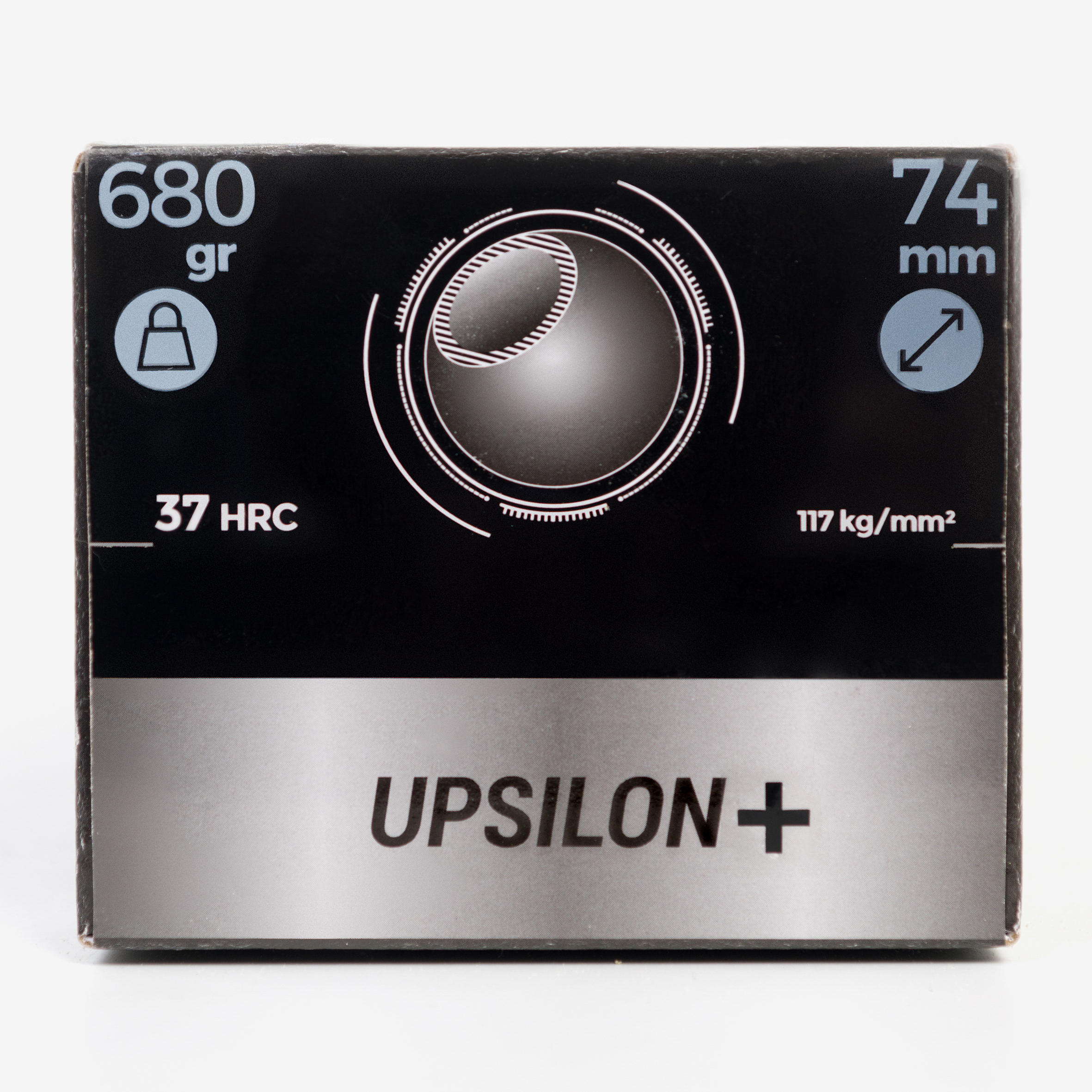 KOODZA 3 súťažné petangové gule Upsilon+ mäkké 76 mm 680 hladká · záber 5