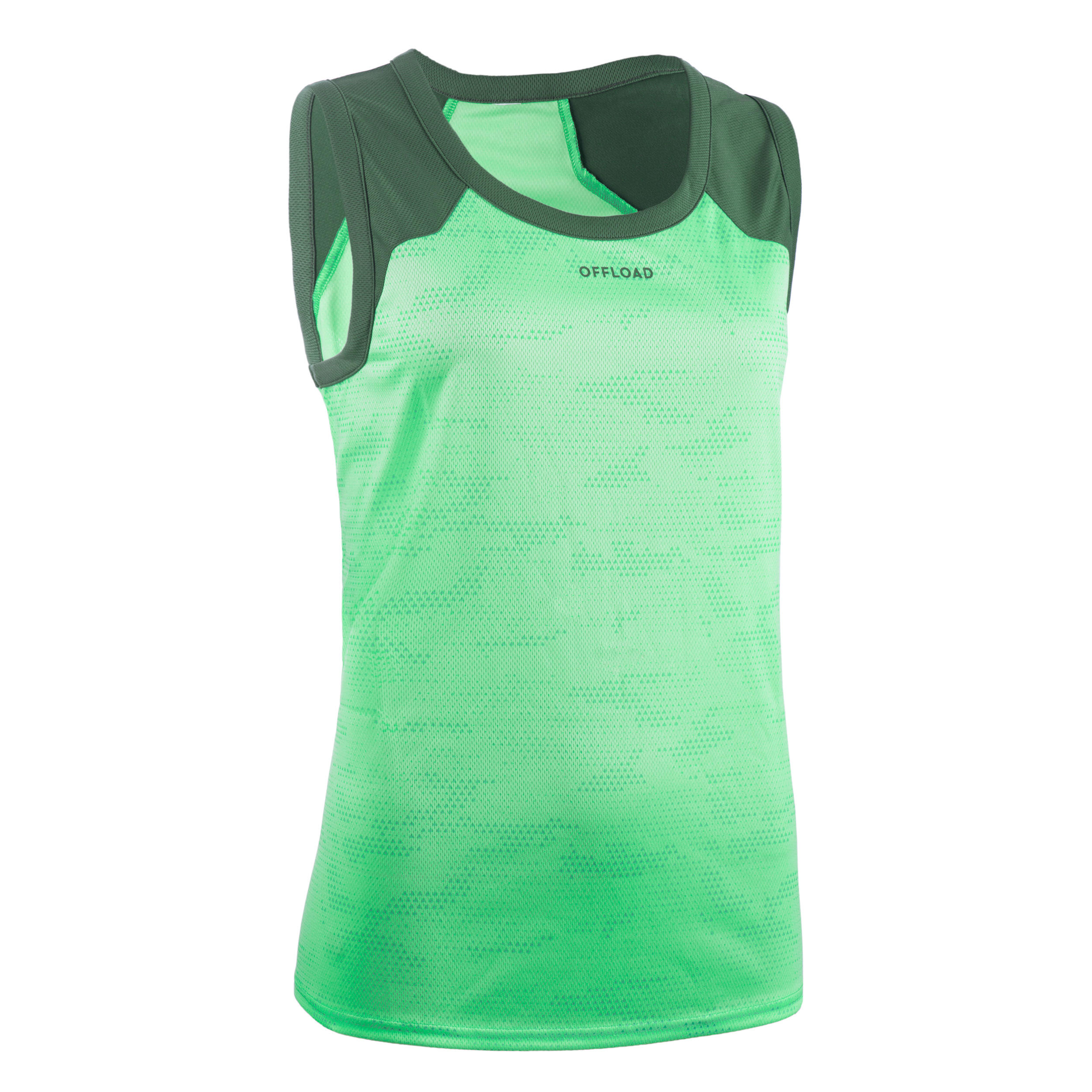 Maiou Rugby R500 Verde Damă