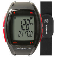 ONRHYTHM 410 CARDIO WATCH AND CODED HRM STRAP - RED