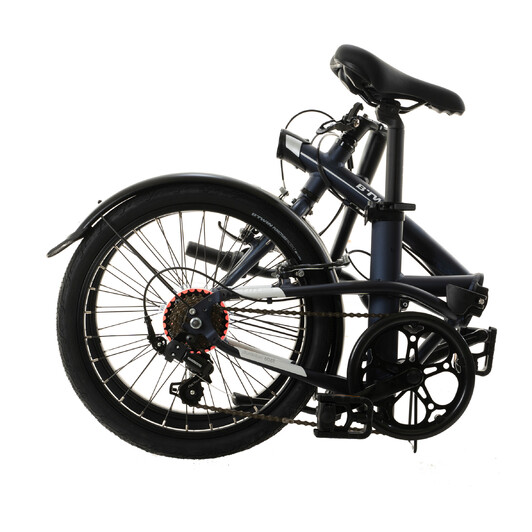 Велосипед складной 20 дюймов черный TILT 500 Btwin