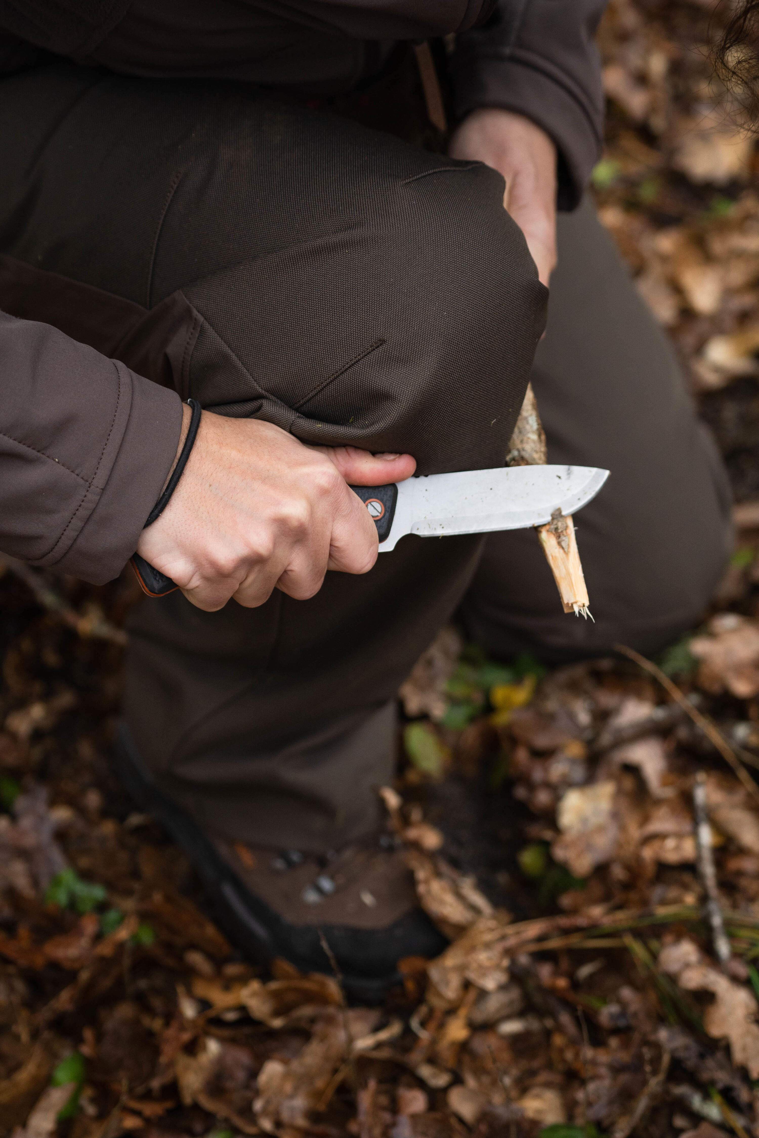 Jagdmesser Sika 90 feststehend 9 cm Grip schwarz  2/14