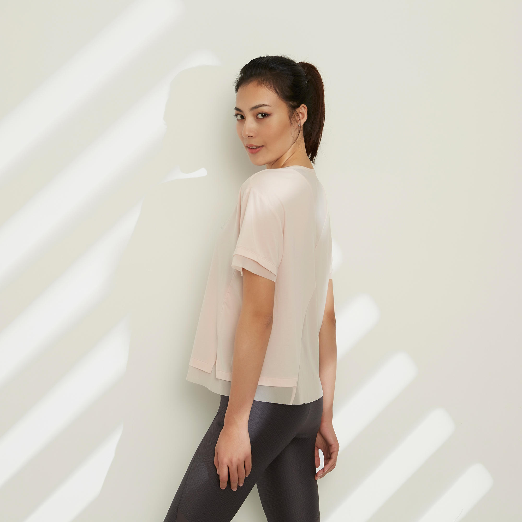 Feel Women's Running Breathable Short-Sleeved T-shirt - pink 23/56