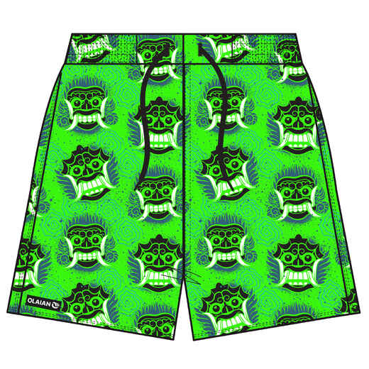 Kids’ swim shorts 100 - Green