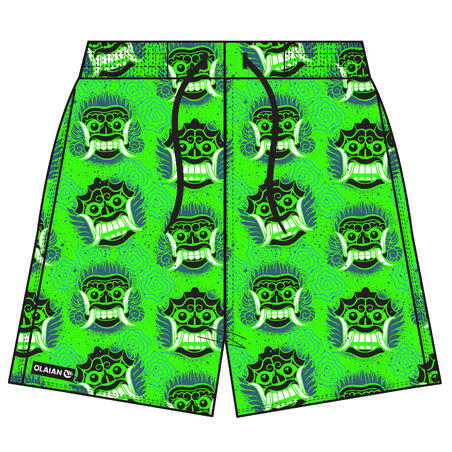 short de bain 100 Kid Vert