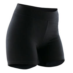 Women's Slim-Fit Shorts Fit+ 500 - Black
