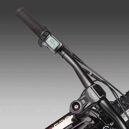 27.5" Hardtail Electric Mountain Bike E-ST520 - Black/Purple